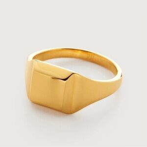 Monica Vinader pinky signet ring